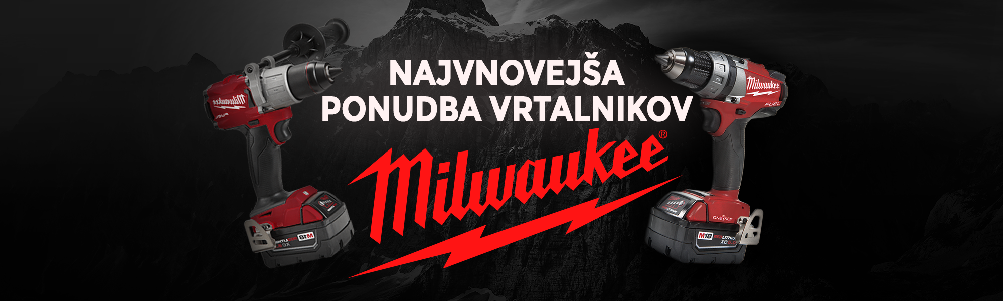 vrtalniki MILWAUKEE